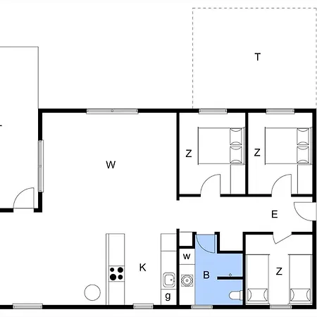 Bl1471-blokhus-solbakkevej-15 Prázdninový dům Blokhus