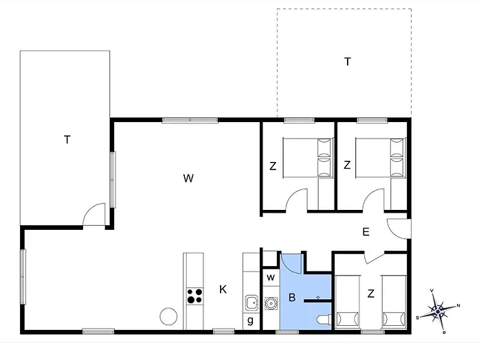 Bl1471-blokhus-solbakkevej-15 Сasa de vacaciones Blokhus